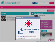 Tablet Screenshot of hakkariport.com